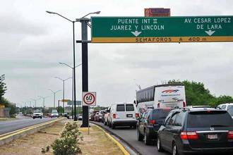 Blvd. Colosio traffic Nuevo Laredo